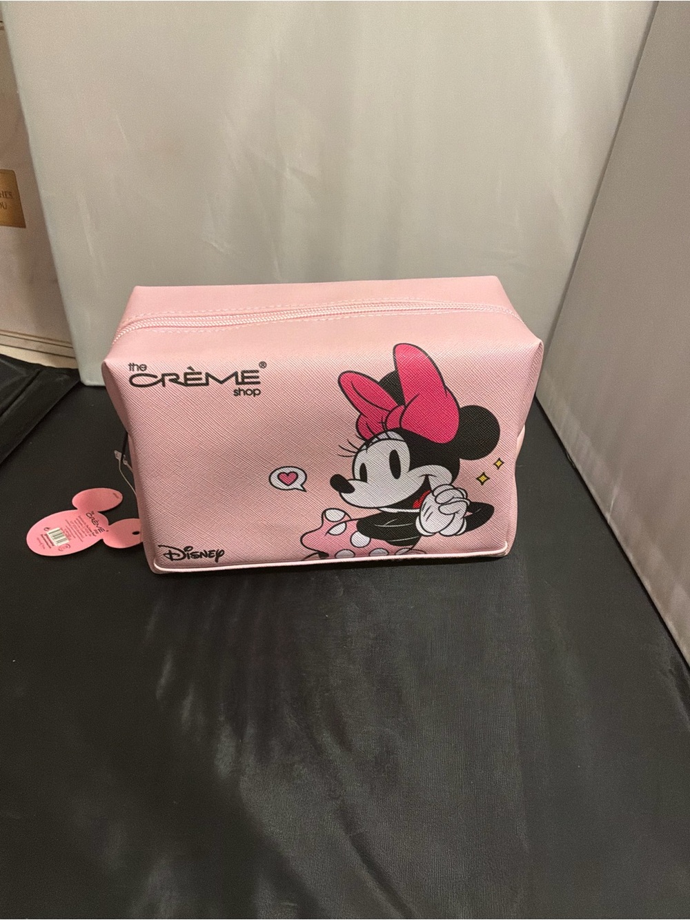 The Crème Shop x Disney Minnie Mouse Pink Cosmetic Bag